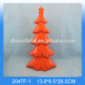 2016 new design christmas ornaments,red ceramic christmas tree decorations